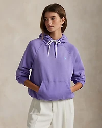 Shrunken Fit Lightweight Fleece Hoodie