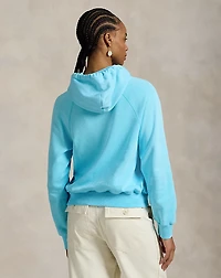 Shrunken Fit Lightweight Fleece Hoodie