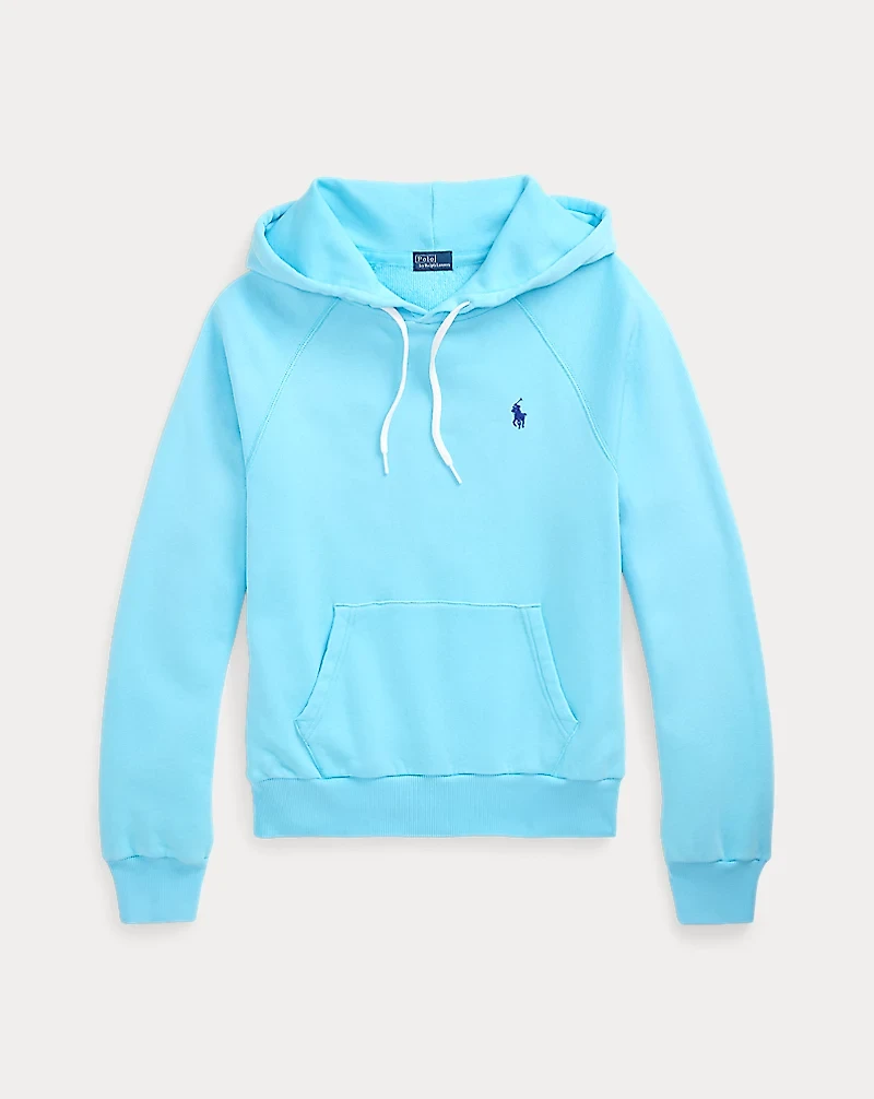 Shrunken Fit Lightweight Fleece Hoodie