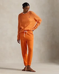 Lightweight Fleece Drawstring Sweatpant