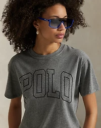 Logo Jersey Crewneck Tee