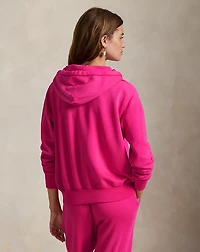 Big Pony Lightweight Fleece Zip Hoodie