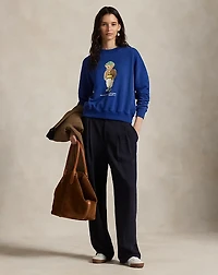 Polo Bear Lightweight Fleece Crewneck