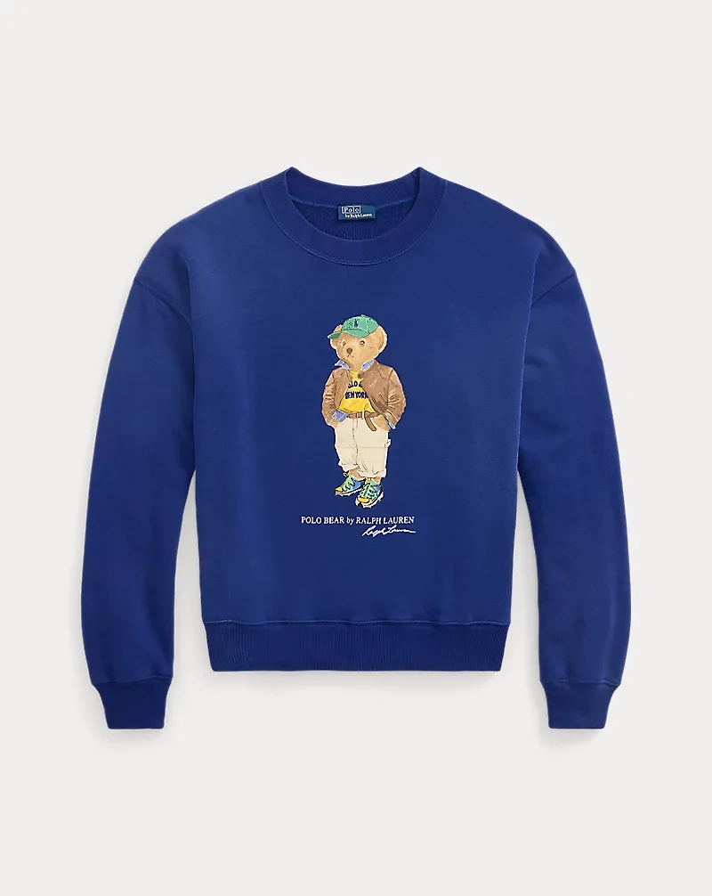 Polo Bear Lightweight Fleece Crewneck