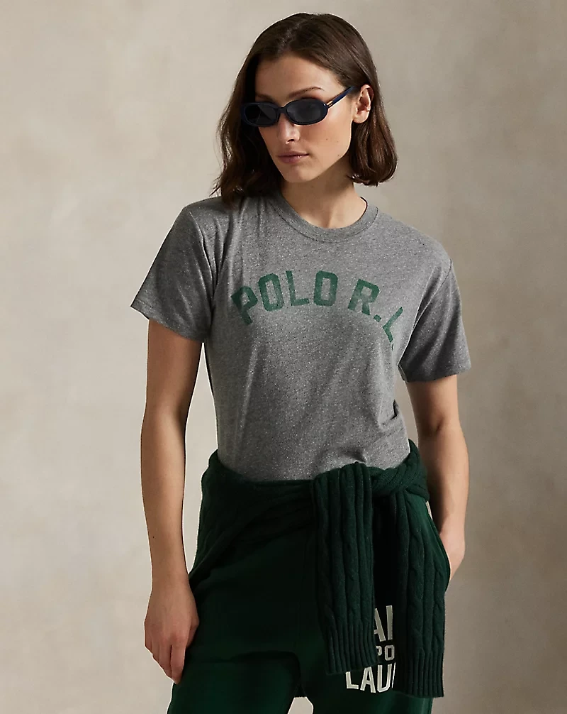 Logo Jersey Crewneck Tee