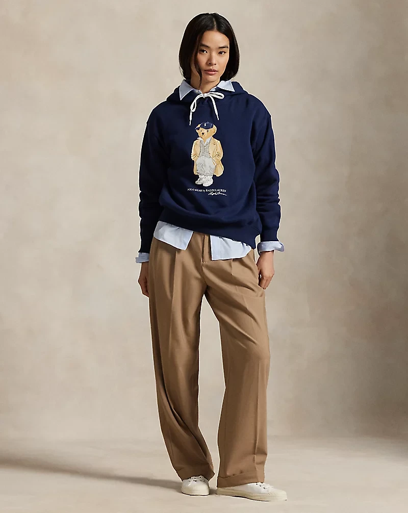 Polo Bear Fleece Hoodie