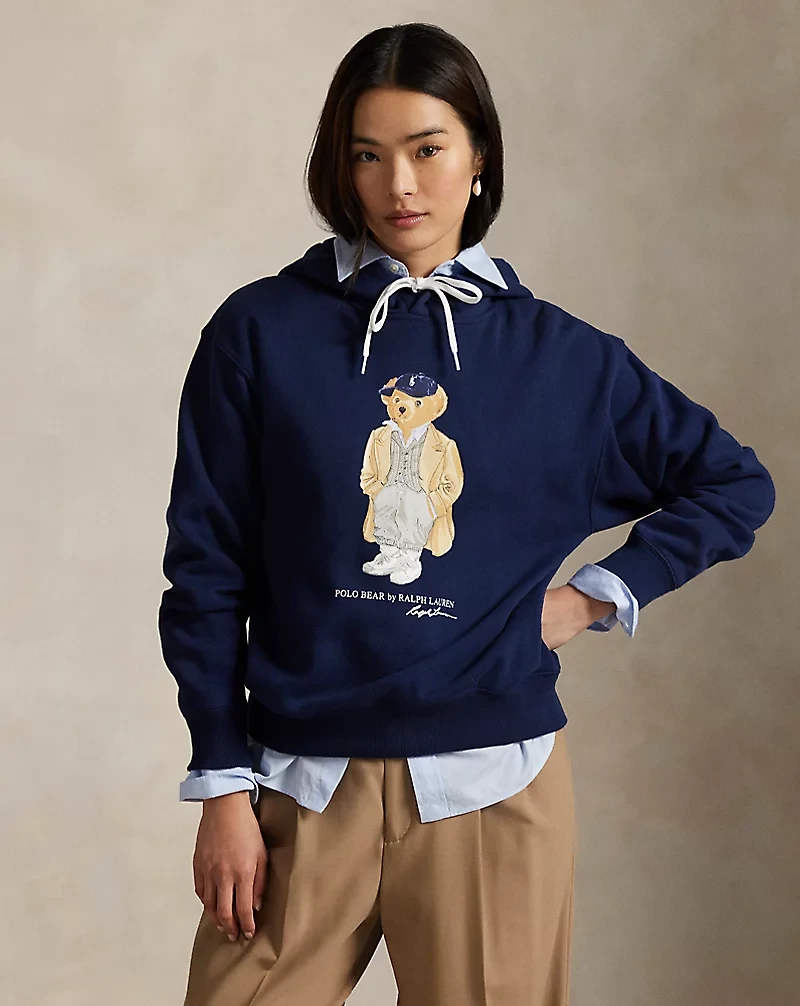 Polo Bear Fleece Hoodie