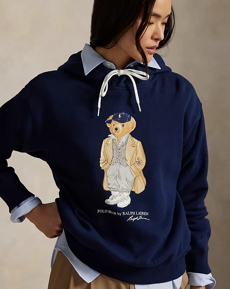 Polo Bear Fleece Hoodie
