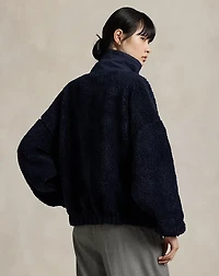 Polo Bear High-Pile Fleece Mockneck