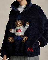 Polo Bear High-Pile Fleece Mockneck