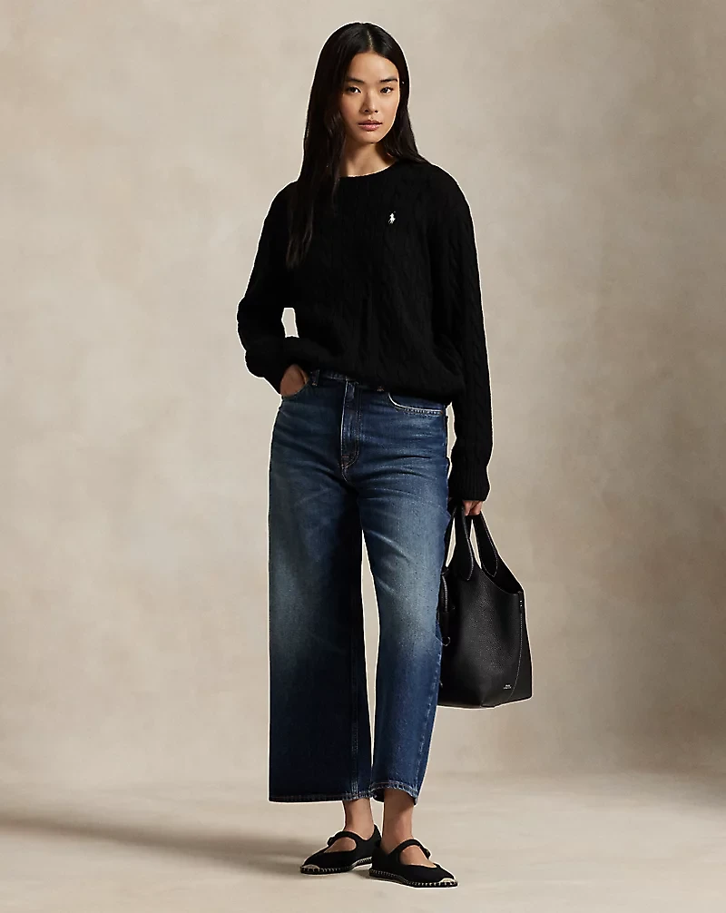 Featherweight Wool-Cashmere Sweater