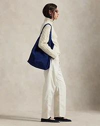 Cable Wool-Cashmere Half-Zip Sweater