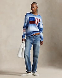 Flag Ombré Cotton Sweater