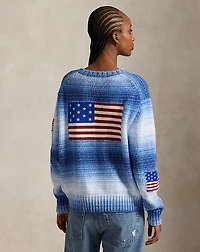 Flag Ombré Cotton Sweater