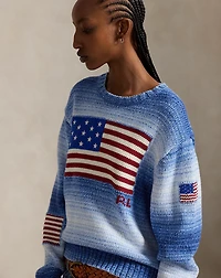 Flag Ombré Cotton Sweater
