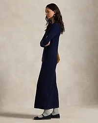 Cashmere Long-Sleeve Dress