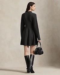 Cashmere Turtleneck Sweater Dress