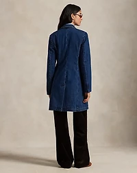 Double-Breasted Denim Jacket
