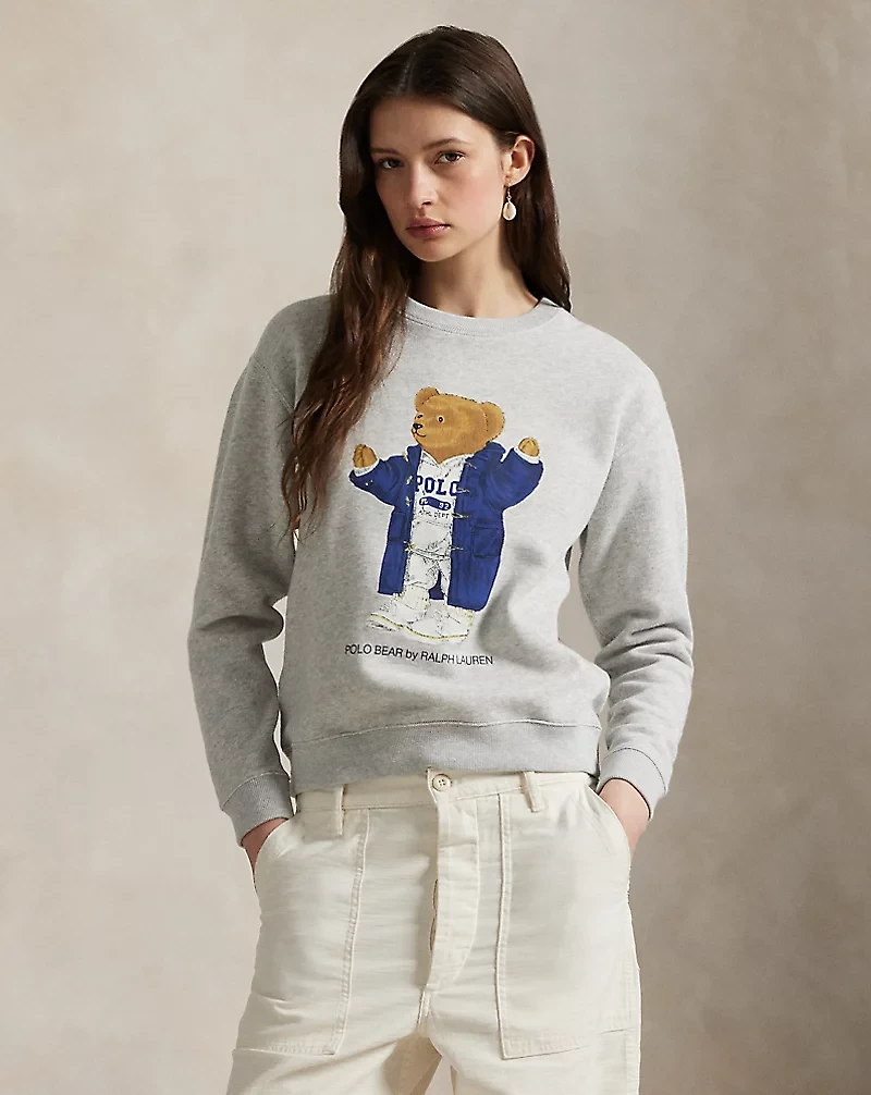 Polo Bear Fleece Crewneck