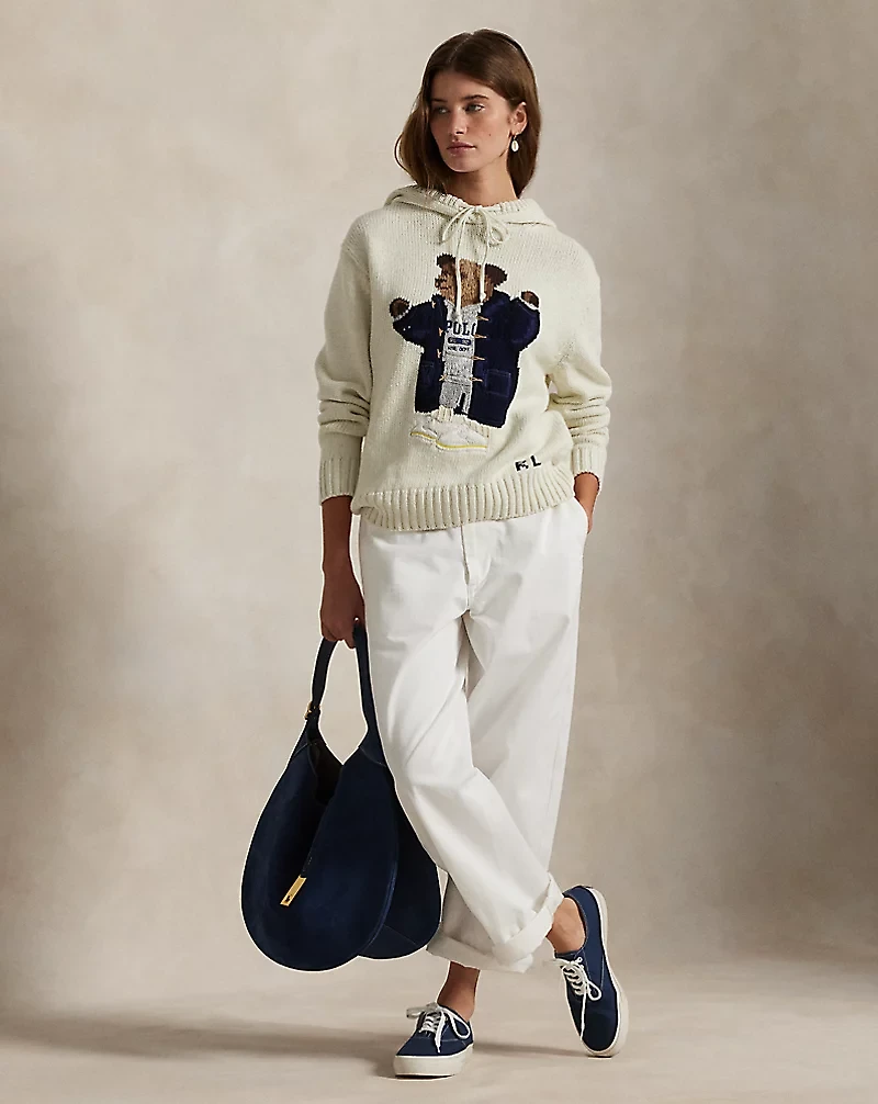 Polo Bear Hooded Sweater