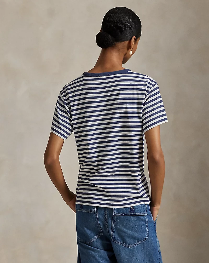 The Spelman College Striped Jersey Tee