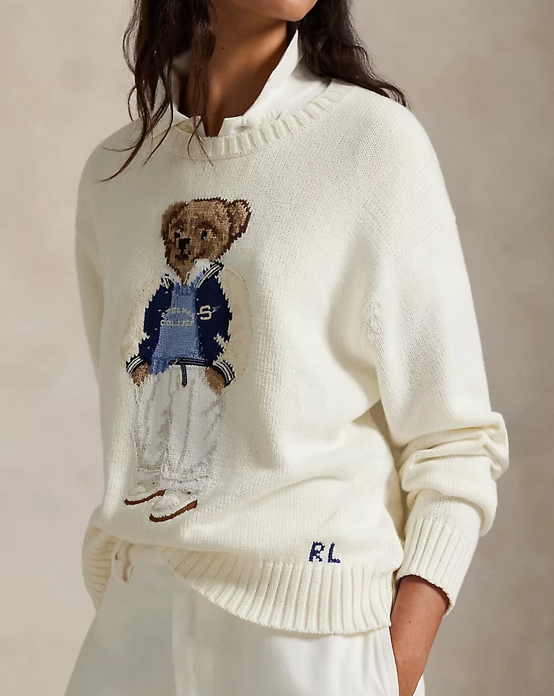 The Spelman College Polo Bear Sweater