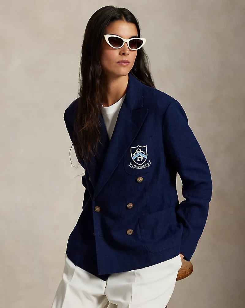 The Spelman College Linen Blazer