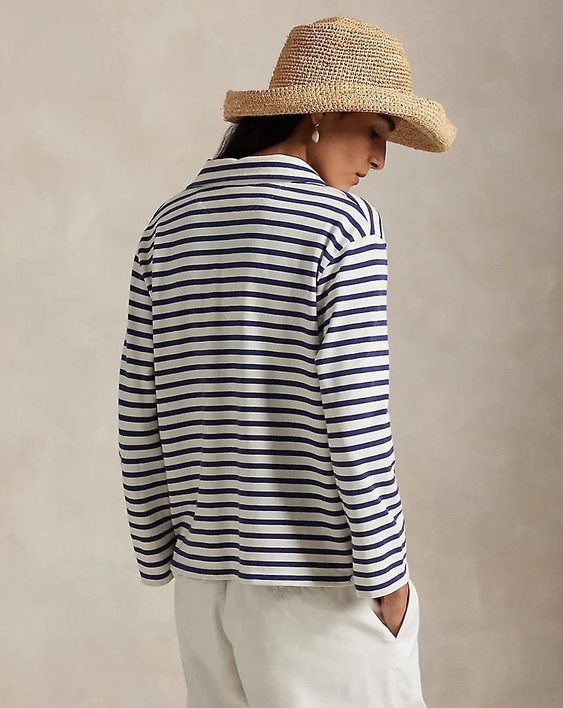 The Oak Bluffs Striped Jersey Shirt