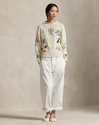 The Oak Bluffs Sampler Rollneck Sweater