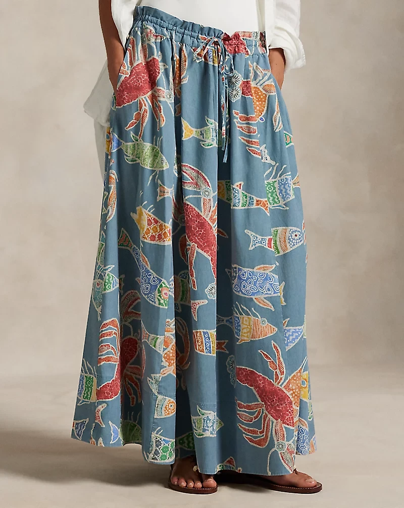 The Oak Bluffs Drawstring Skirt
