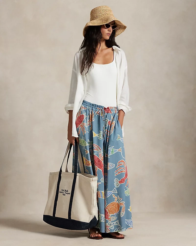 The Oak Bluffs Drawstring Skirt