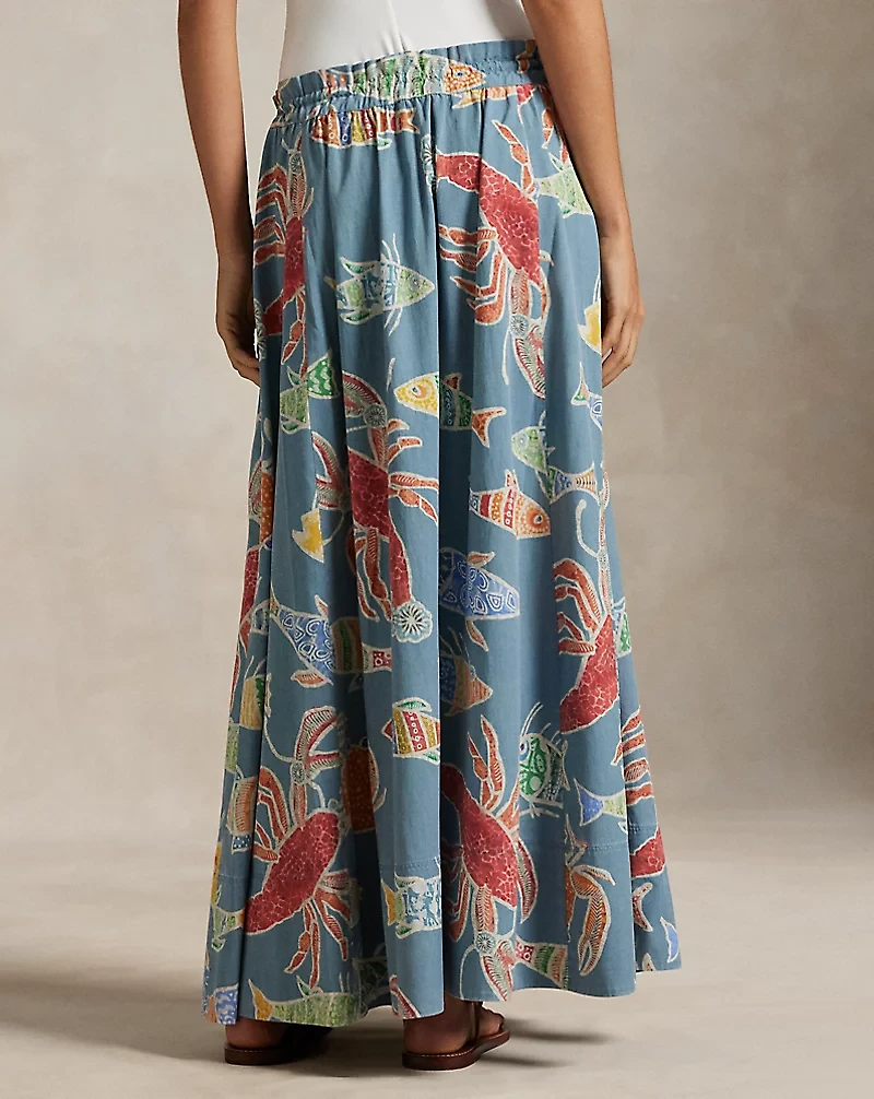 The Oak Bluffs Drawstring Skirt