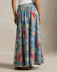 The Oak Bluffs Drawstring Skirt