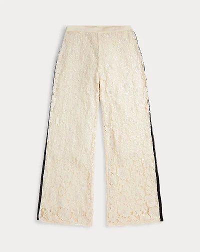 Sequined Lace Pant