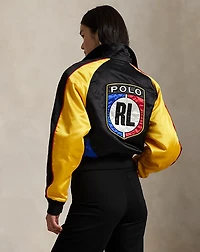 Satin Bomber Jacket