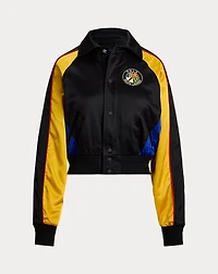 Satin Bomber Jacket