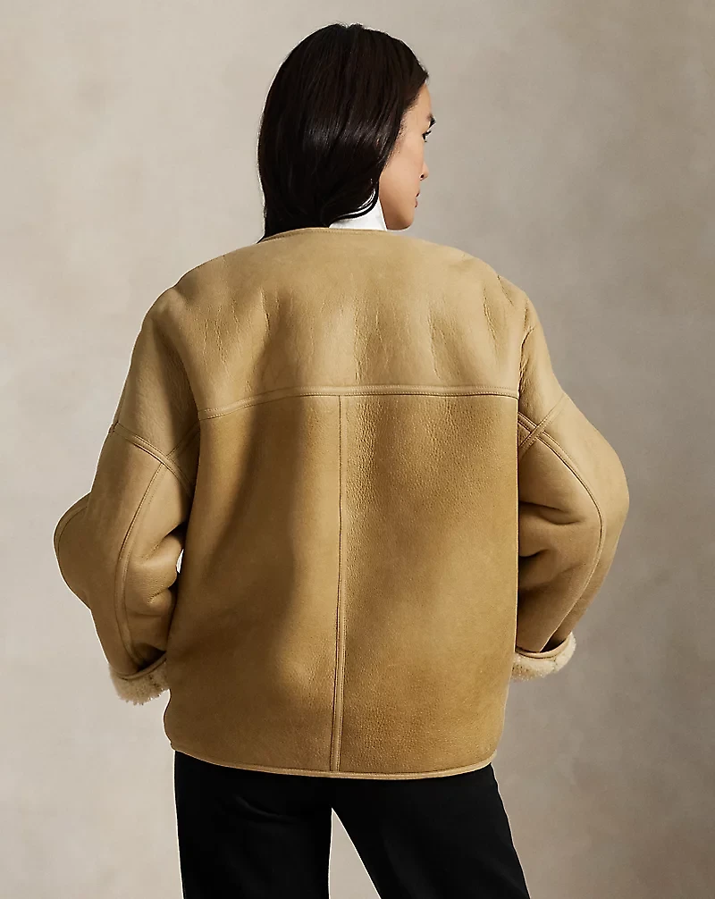 Reversible Shearling Liner Jacket
