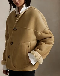 Reversible Shearling Liner Jacket