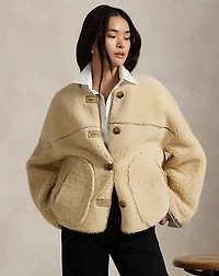 Reversible Shearling Liner Jacket