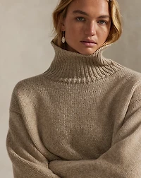 Wool-Cashmere Turtleneck Sweater
