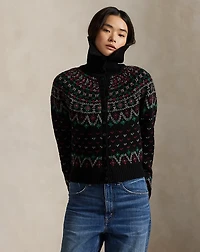 Fair Isle Wool-Blend Cardigan