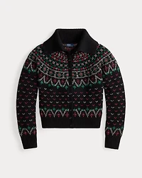 Fair Isle Wool-Blend Cardigan