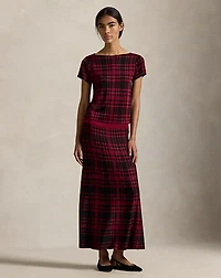Plaid Sweater Skirt