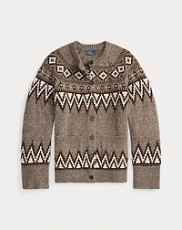 Fair Isle Wool-Blend Cardigan