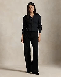 Seamed Cotton Shirt