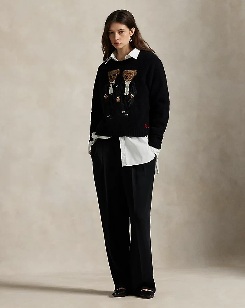The Ralph & Ricky Tuxedo Bear Sweater