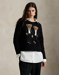 The Ralph & Ricky Tuxedo Bear Sweater