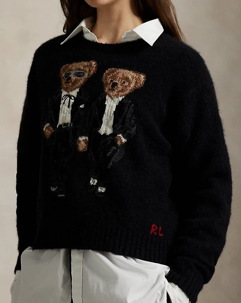 The Ralph & Ricky Tuxedo Bear Sweater