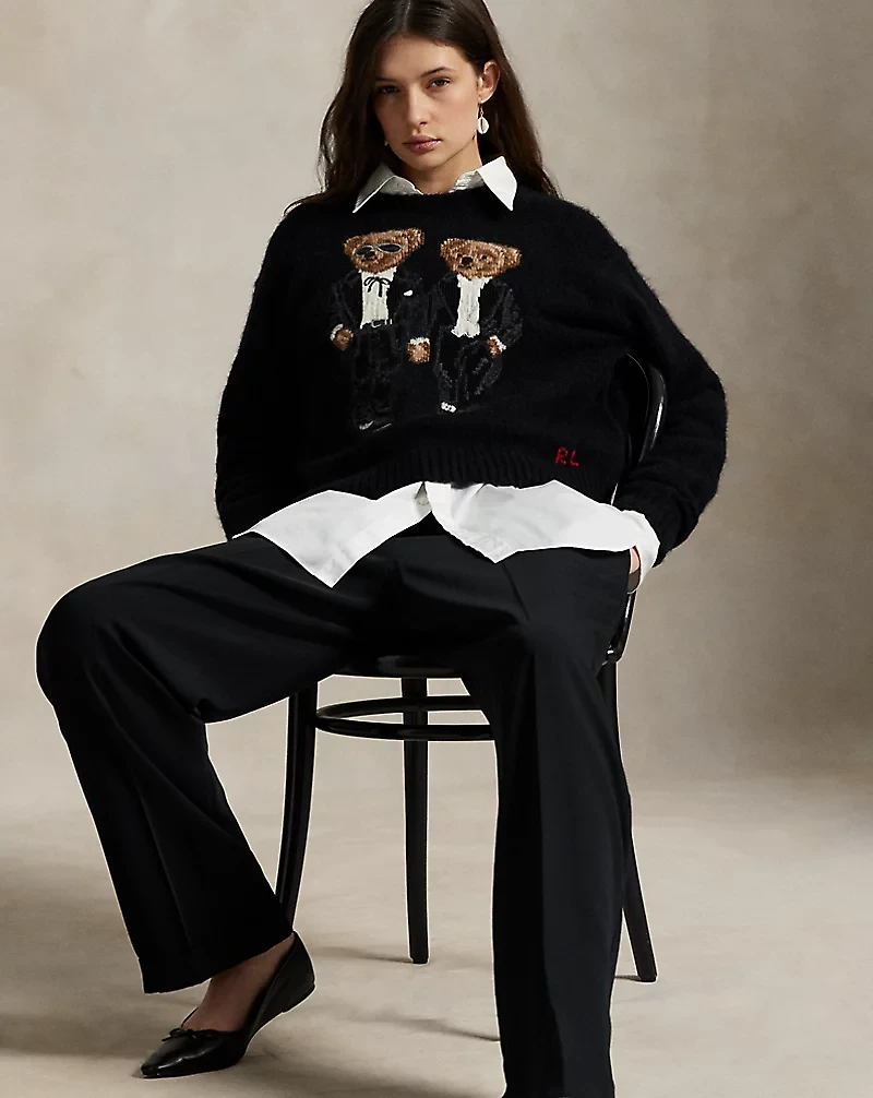 The Ralph & Ricky Tuxedo Bear Sweater
