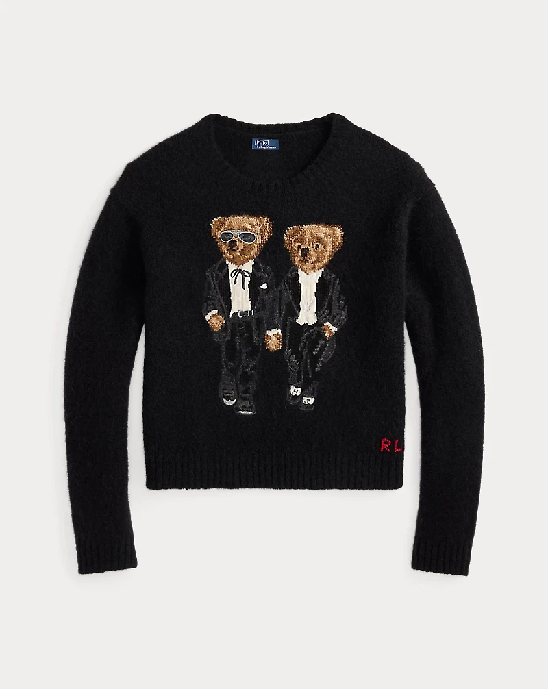 The Ralph & Ricky Tuxedo Bear Sweater